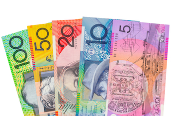 Australian Money - Banknotes are colourful