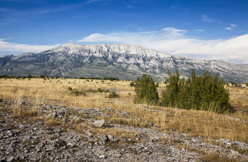 Dinara Peak is Croatia's highest mountain peak