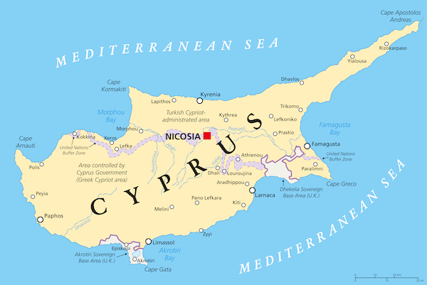 cyprus map
