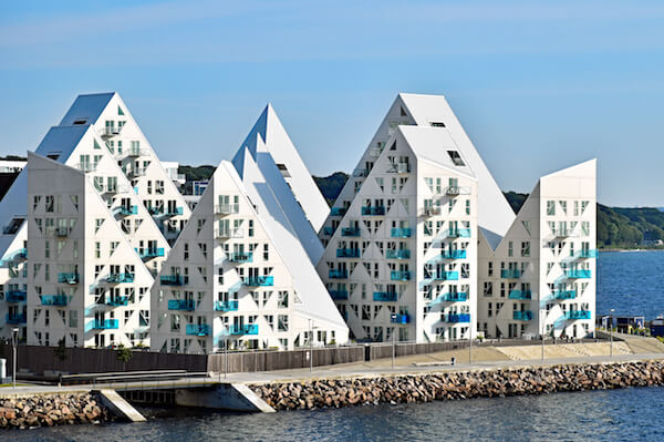 Aarhus' stunning Iceberg buildings - image by Balipadma/shutterstock.com