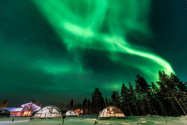 Aurora Borealis in Finlan
