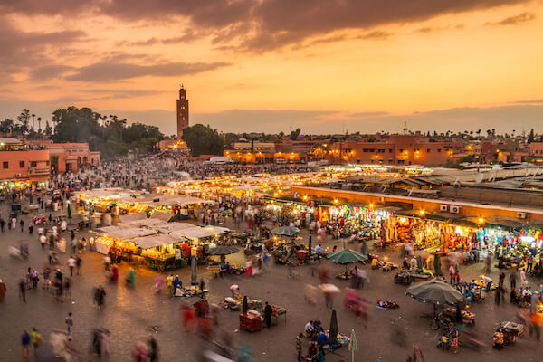 Jamaa el Fnaa - Market in Marrakech
