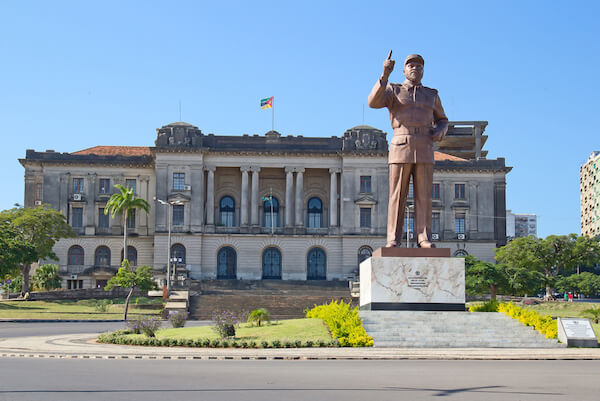 Samora Machel statue in Maputo