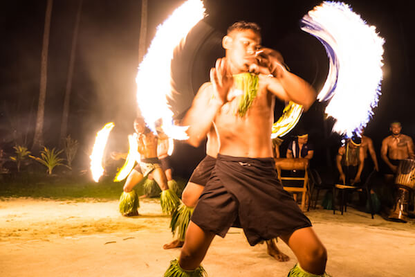 Samoan fire dancer - image by Corners74