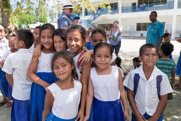 Samoan school children image by corners74/shutterstock