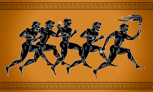 Ancient Olympic Games - image by Sebos/shutterstock