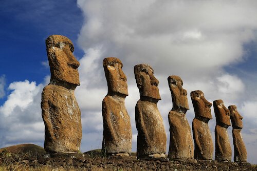 Moais - Statues in the Easter Island