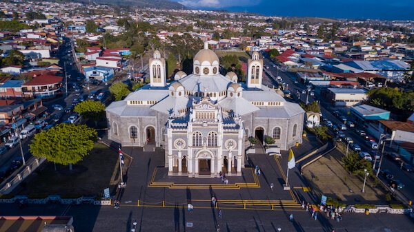 Basilica of Cartago in Costa Rica