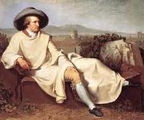 Goethe painting by Tischbein