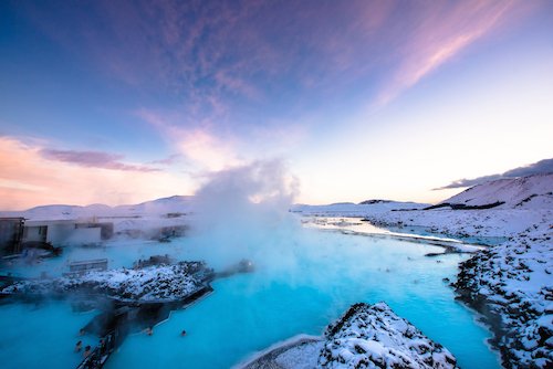 Blue Lagoon in Iceland - image by suranga/shutterstock.com