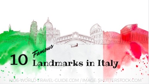 Landmarks in Italy