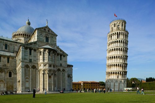 Italy leaning tower of Pisa