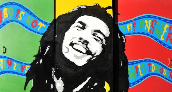 Bob Marley image by Lucian Milasan/shutterstock.com