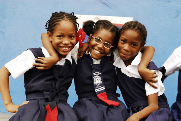 Jamaican schoolgirls - image by Danita Delimont/shutterstock.com