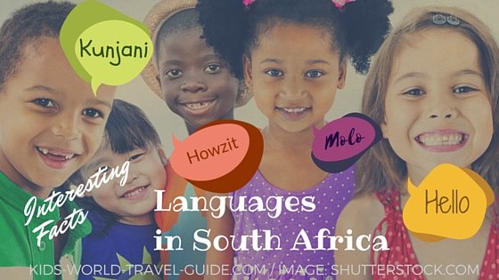 South African kids and South African languages