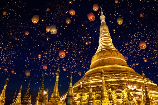 myanmar lantern festial