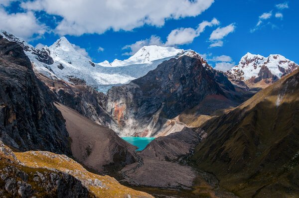 Huascaran Peru mountainscape