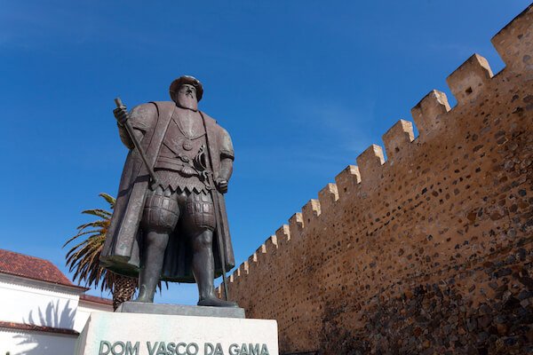 Vasco Da Gama Statue in Lisbon/Portugal