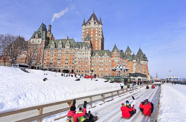 Quebec  in winter
