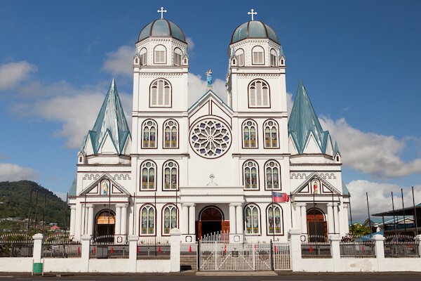 Samoa's Immaculate Conception Cathedral in Apia