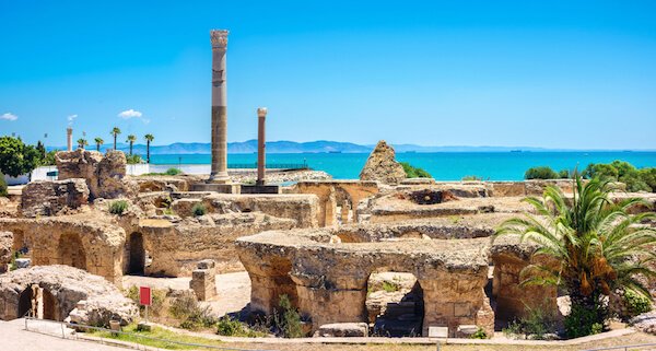 Ancient ruins of Carthage, Tunisia