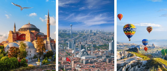 Turkey Facts on Kids World Travel Guide - Hagia Sophia, Ankara, Cappadocia
