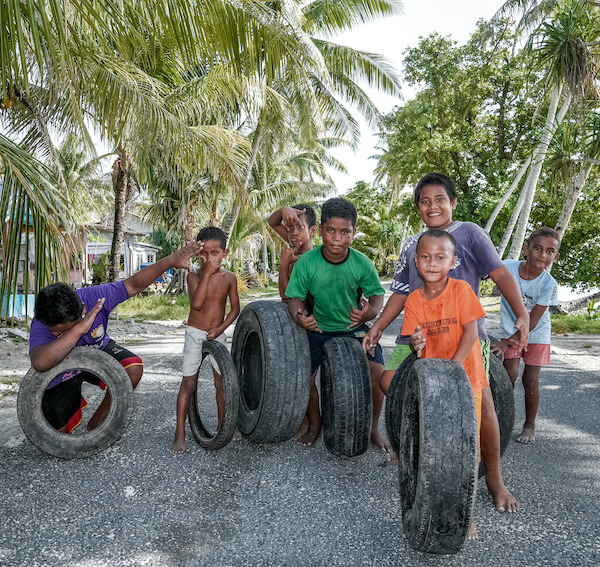 Children in Tuvalu - image by Romaine W/shutterstock.com