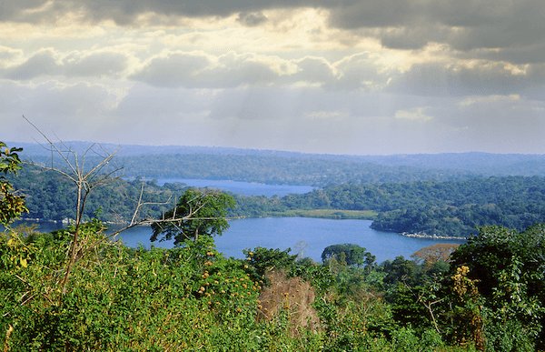 Lake Victoria in Uganda
