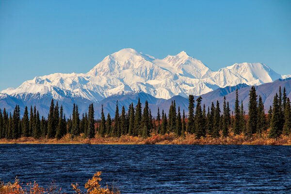 Mount Denali is the highest mountain in North America
