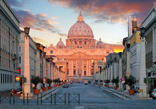 St Peter's Basilica in Vatican City