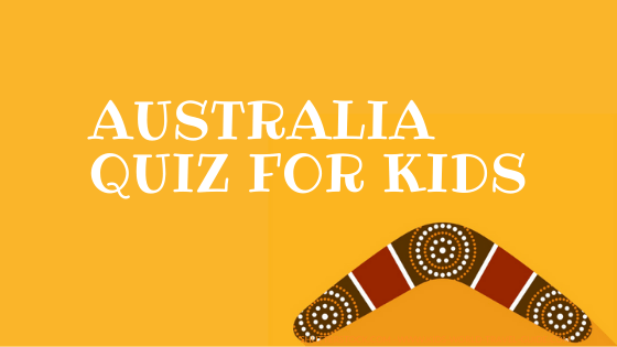 Australia Quiz for Kids by Kids World Travel Guide
