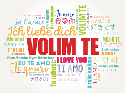 Volim Te means I Love You in Croatian